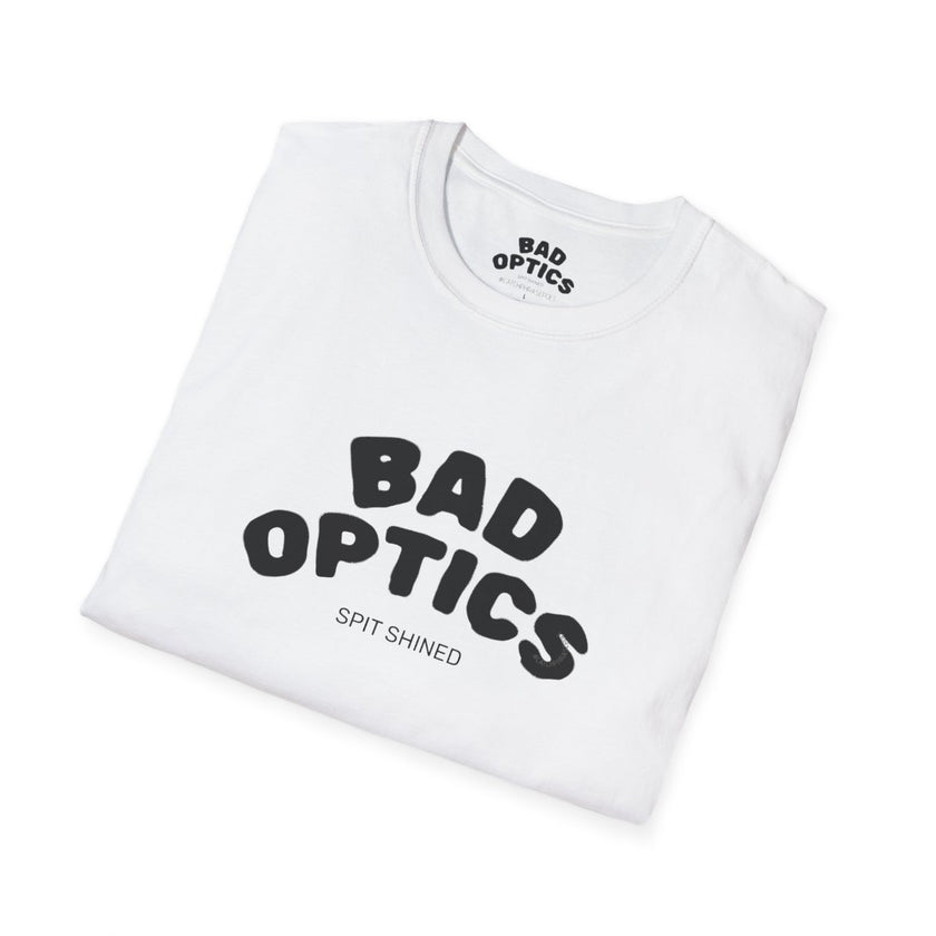 'Bad Optics' graphic tee, everyday styling