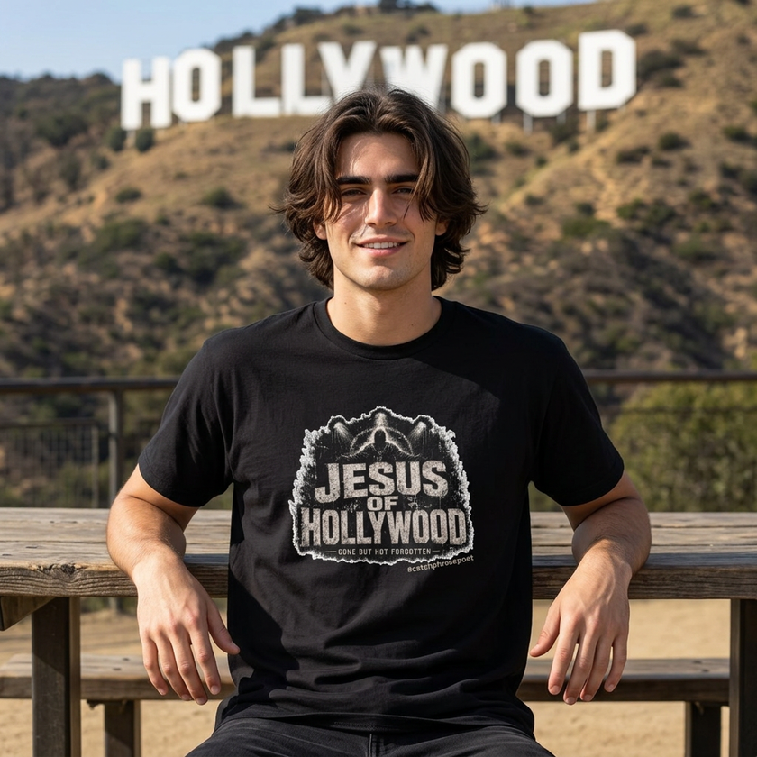 Jesus of Hollywood Graphic T‑Shirt — 