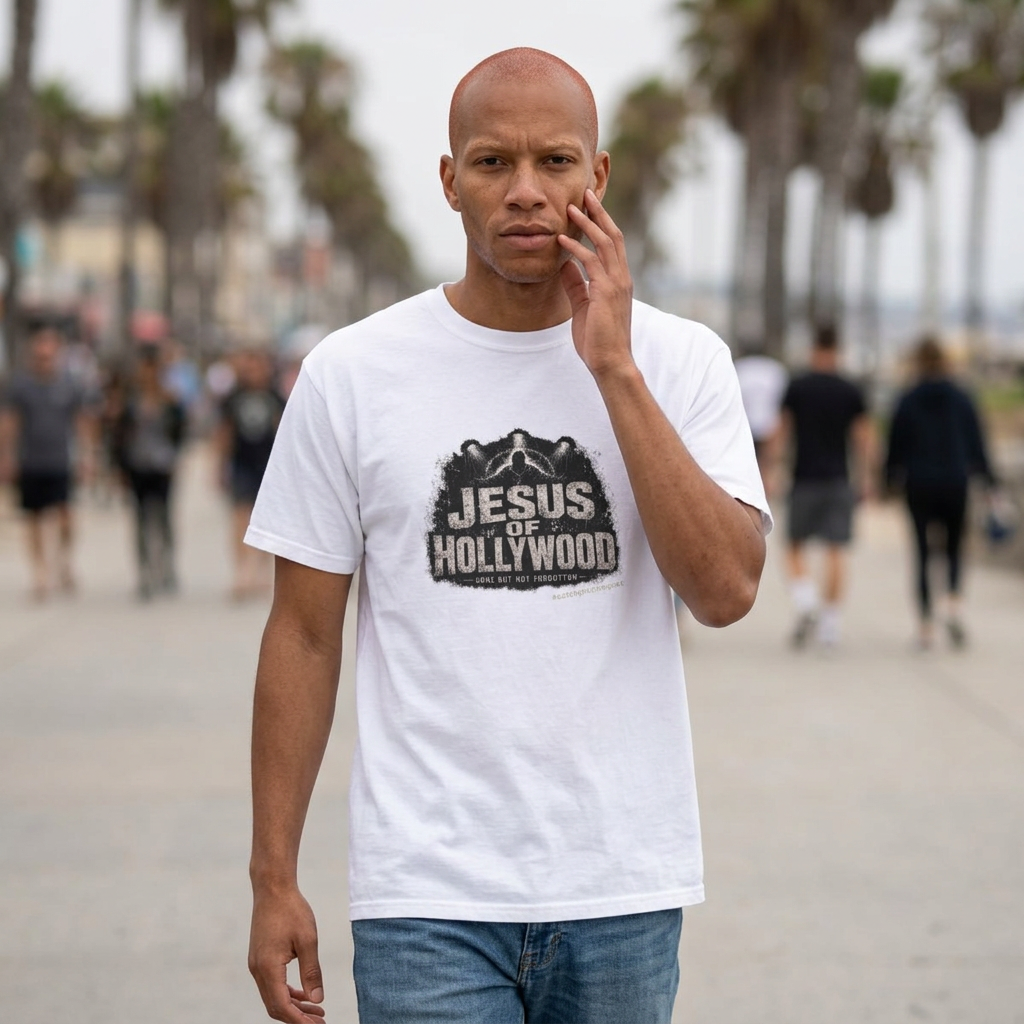 Jesus of Hollywood Graphic T‑Shirt — 