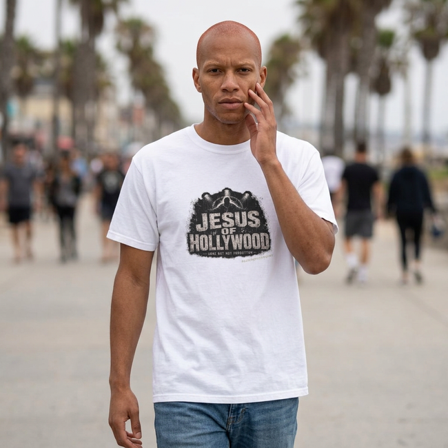 Jesus of Hollywood Graphic T‑Shirt — 