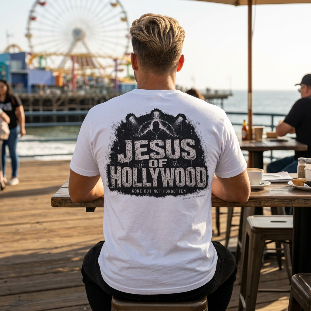 Jesus of Hollywood Graphic T‑Shirt — 