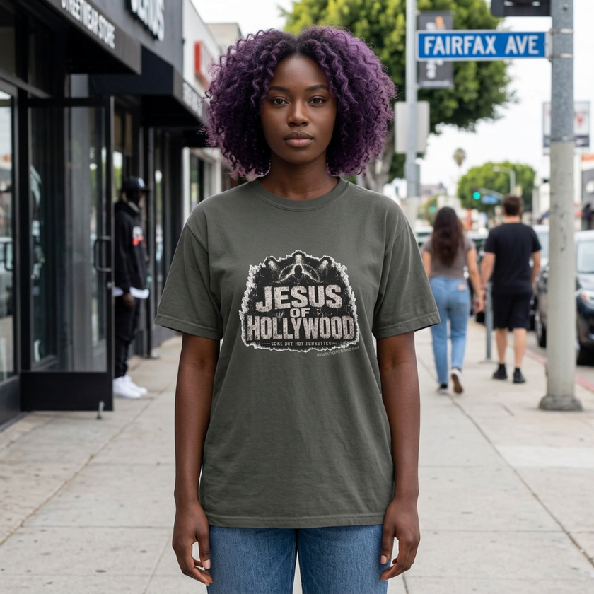 Jesus of Hollywood Graphic T‑Shirt — 