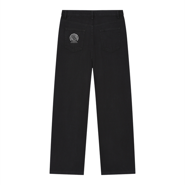 Vintage Wash Straight Leg Jeans | Catch Phrase Poet