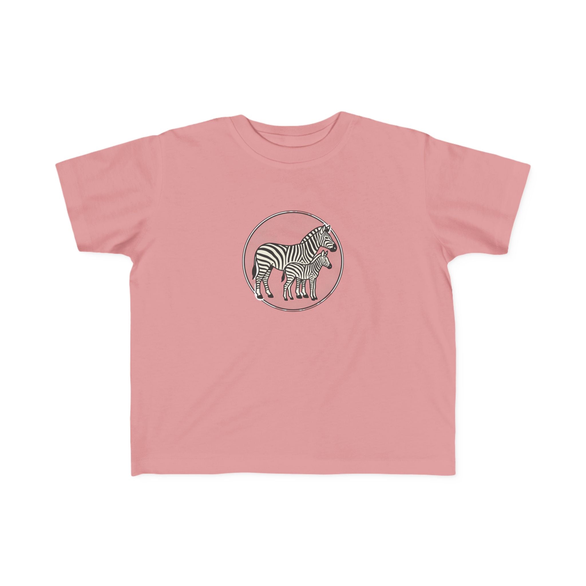 Toddler Zebra Tee — Cute Minimal Safari Graphic Shirt