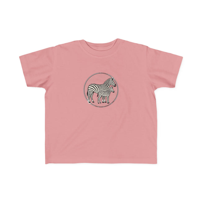 Toddler Zebra Tee — Cute Minimal Safari Graphic Shirt