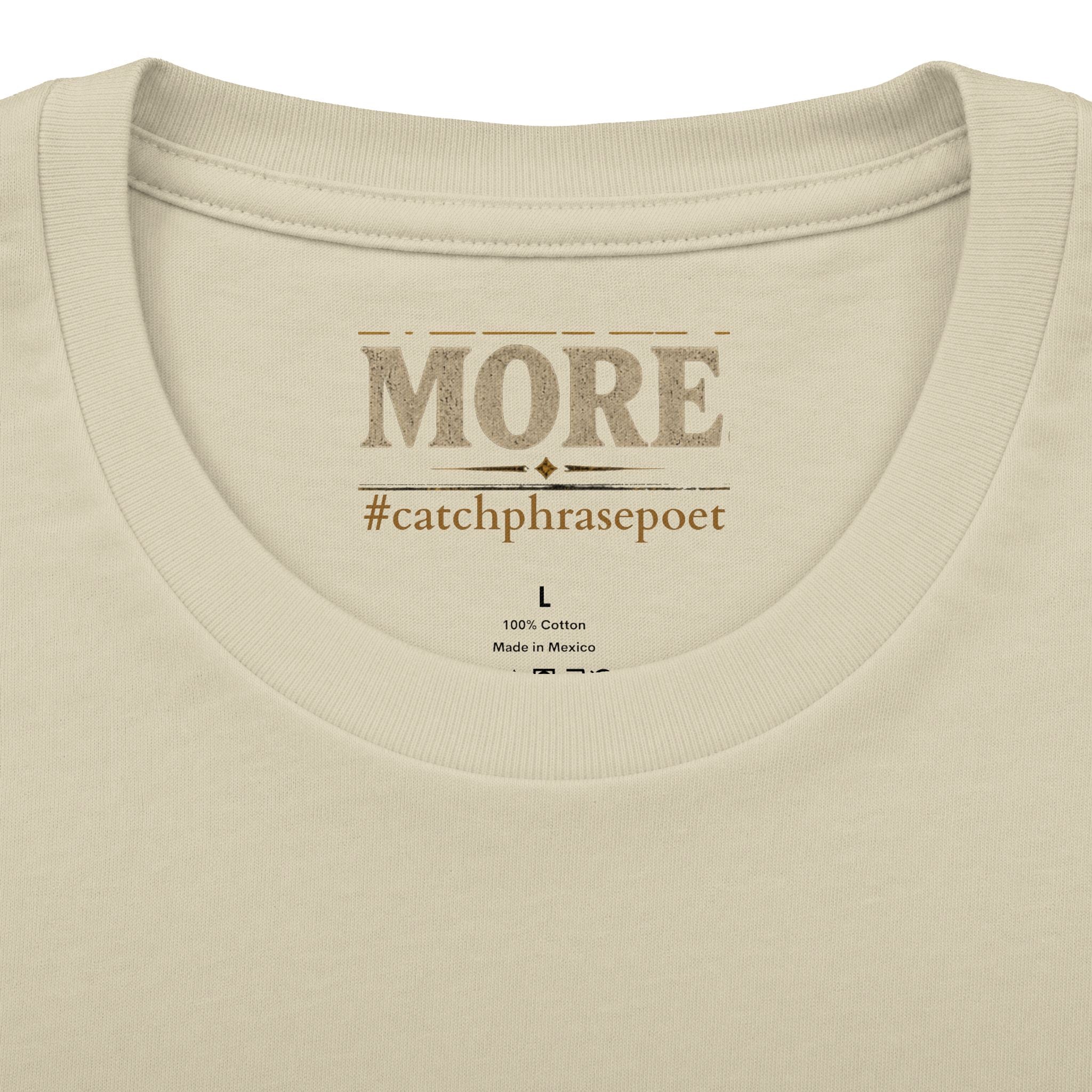 Say Less Mean More Tee — Retro Motivational Graphic T‑Shirt