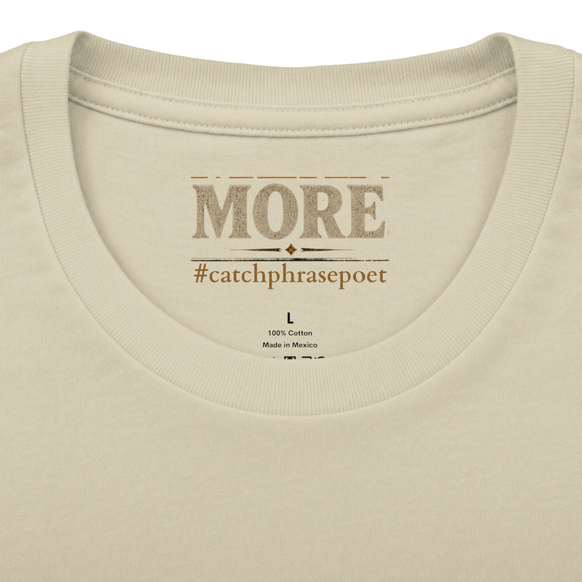 Say Less Mean More Tee — Retro Motivational Graphic T‑Shirt