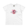 Gentle But Not Delicate Tee | Floral Script Feminist Shirt