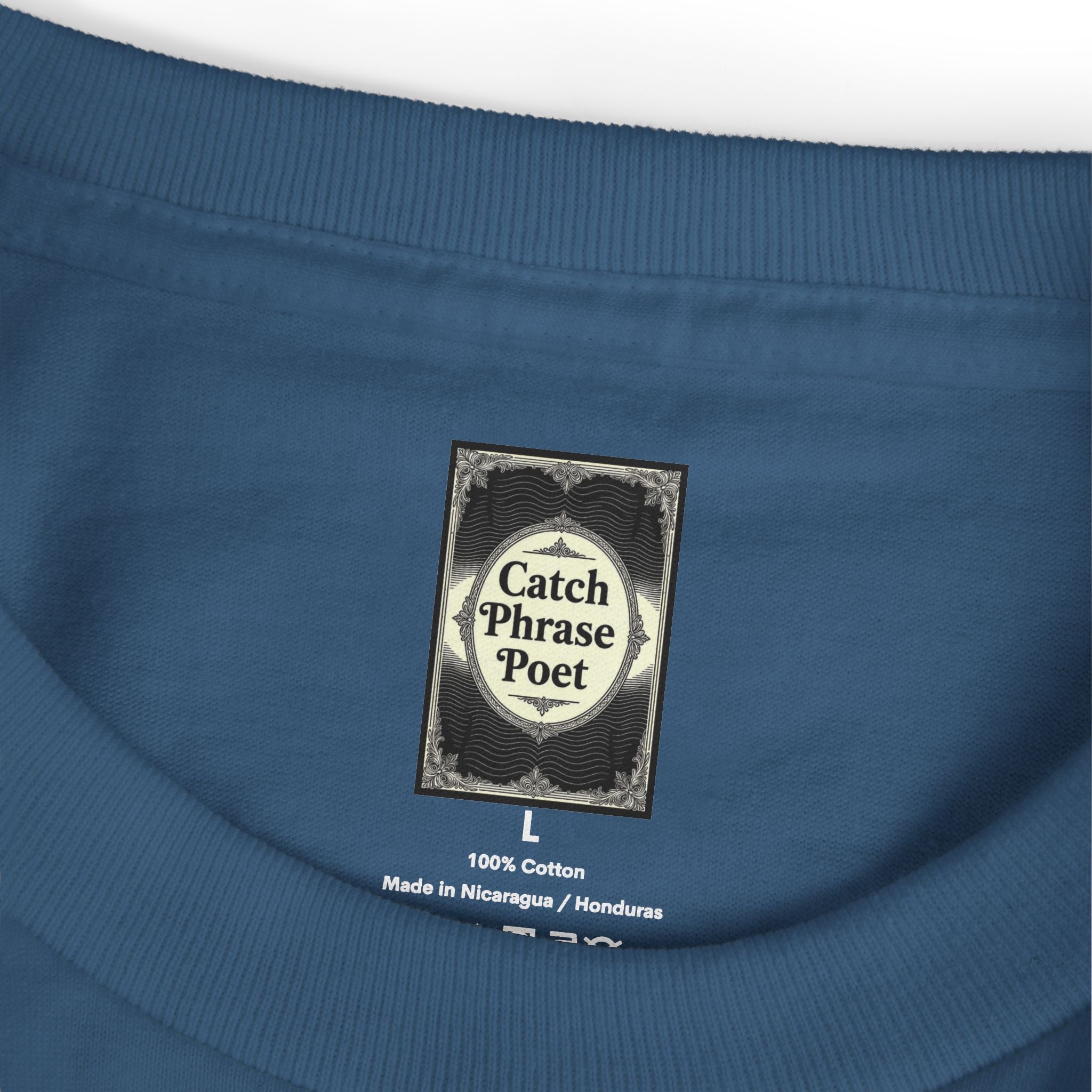 Fight or Flight Tee — Retro Typewriter Text Cotton T-Shirt