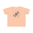 Toddler Striped Tee with Dragonfly Graphic — Kids Nature Shirt