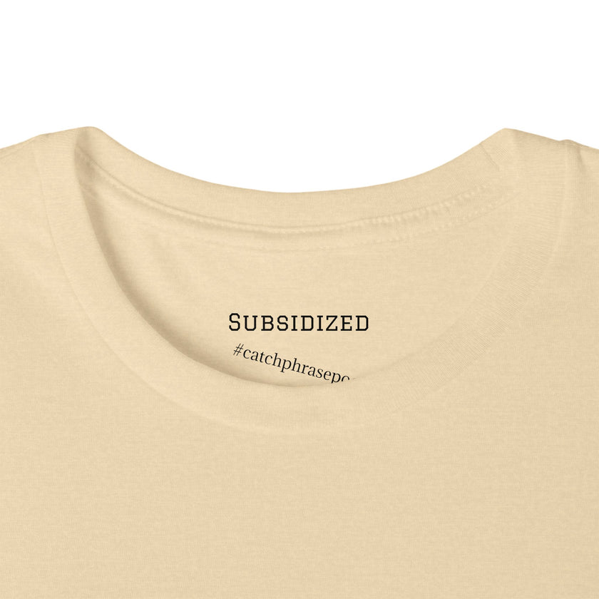 ART Subsidized Graphic T-Shirt — Retro Collegiate Lettering Tee