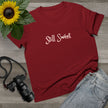 Still Sweet Women's Tee — Retro Script Maple Gray T-Shirt