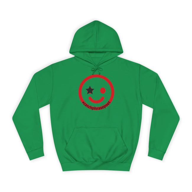 Smiley Duo Hoodie — Playful Star-Eye Graphic Pullover