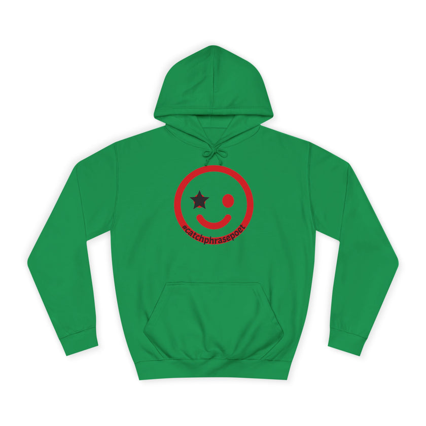 Smiley Duo Hoodie — Playful Star-Eye Graphic Pullover