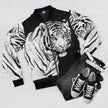 Tiger Graphic Bomber Jacket size chart
