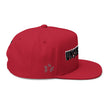 Embroidered 'Subscribe' Red TV Patch Flat Bill Cap