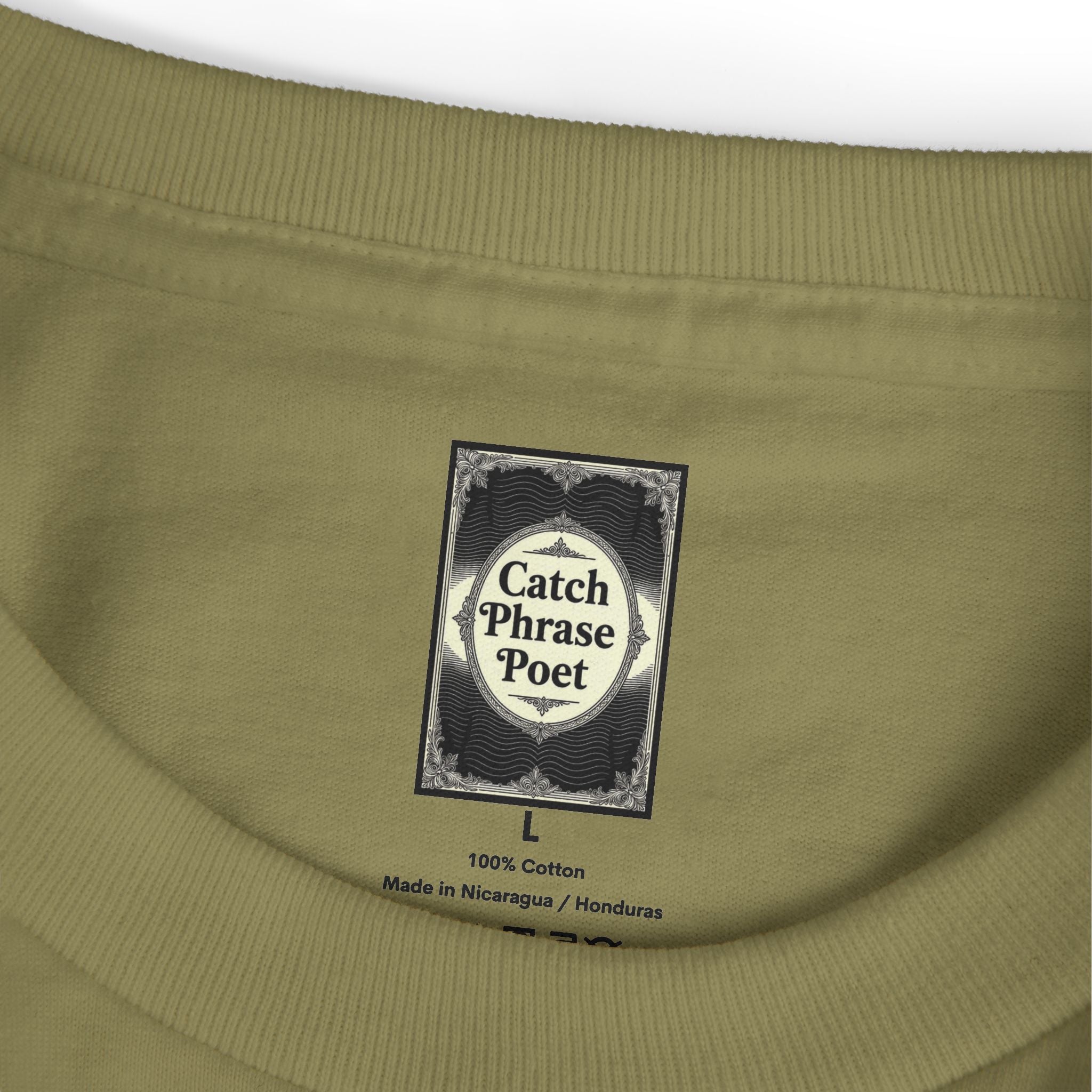 Fight or Flight Tee — Retro Typewriter Text Cotton T-Shirt
