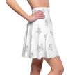 Hand-Drawn Pencil Rose Floral Summer Skirt | Take Time Smell Roses AOP