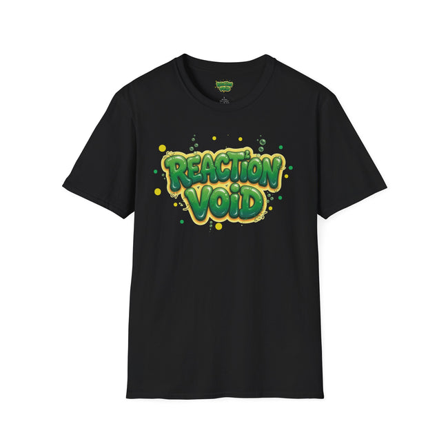 Reaction Void T-Shirt — Green Graffiti Logo Tee