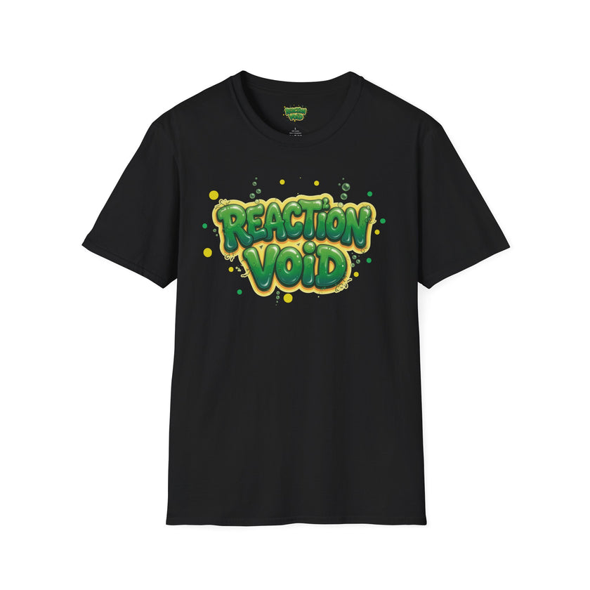 Reaction Void T-Shirt — Green Graffiti Logo Tee
