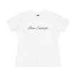 I Am Enough Women's Tee — Minimal Script Self-Love Shirt