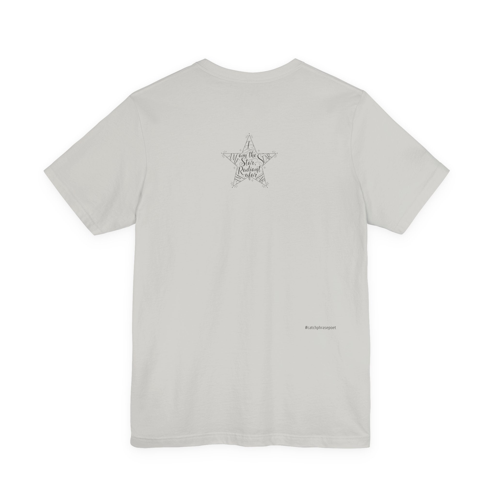 Star Radiant Tee — Inspirational Handwritten Star Graphic T-Shirt
