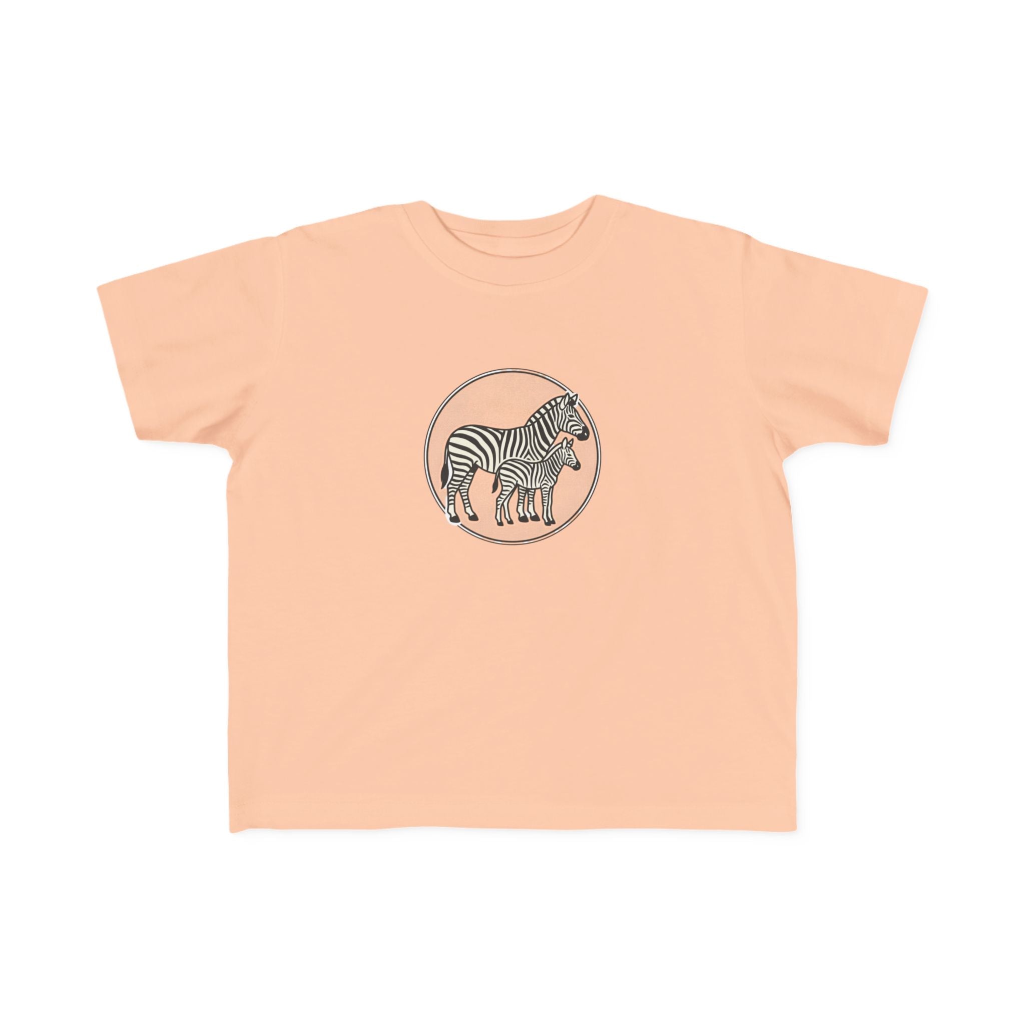 Toddler Zebra Tee — Cute Minimal Safari Graphic Shirt