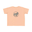 Toddler Zebra Tee — Cute Minimal Safari Graphic Shirt