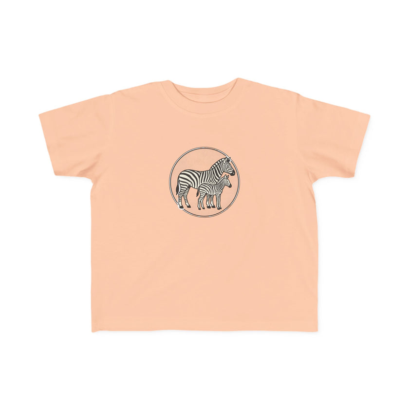 Toddler Zebra Tee — Cute Minimal Safari Graphic Shirt