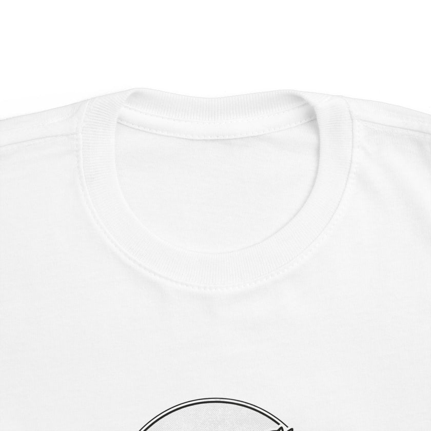 Toddler Zebra Tee — Cute Minimal Safari Graphic Shirt