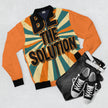 Be The Solution Bomber Jacket — Men's Motivational Bomber