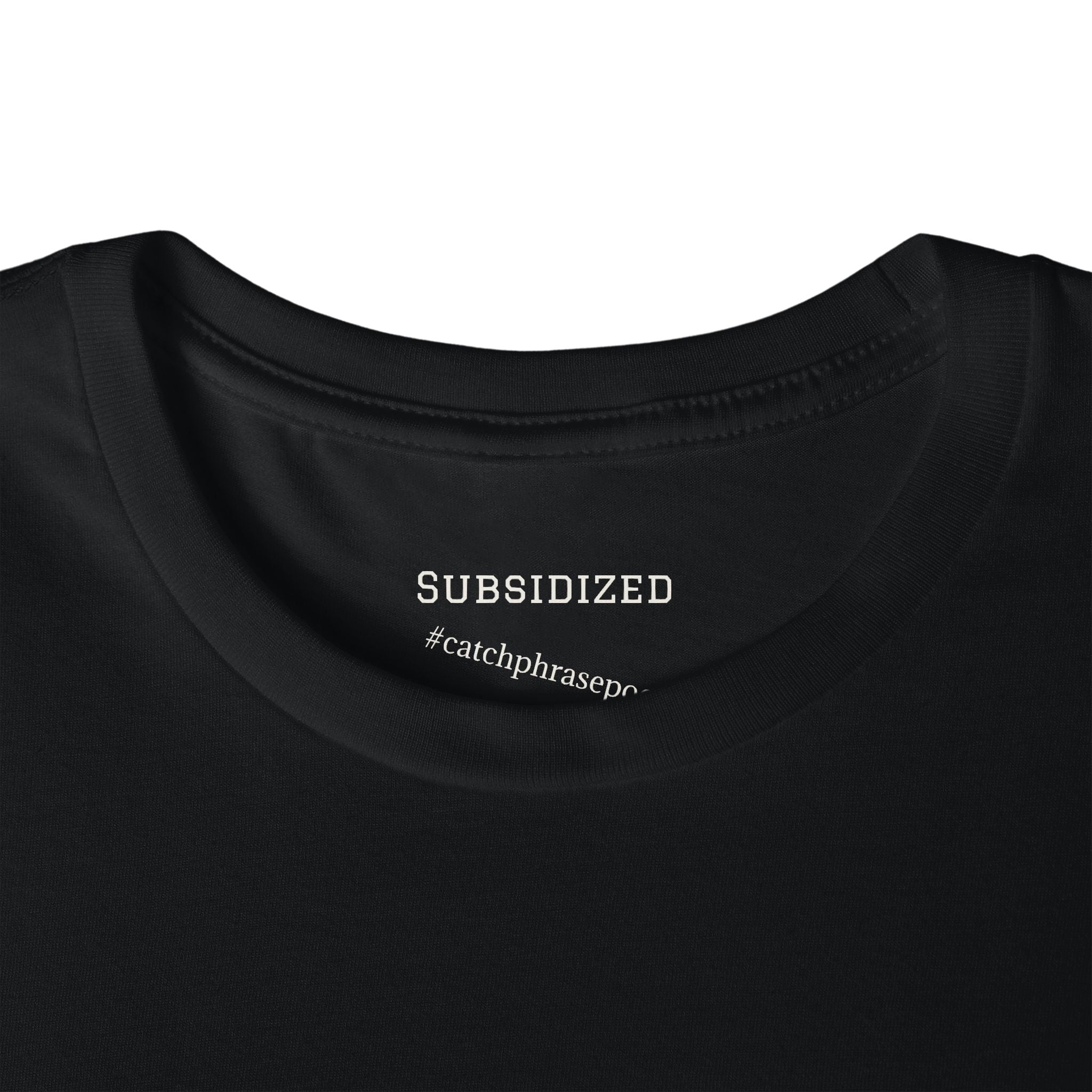ART Subsidized Graphic T-Shirt — Retro Collegiate Lettering Tee
