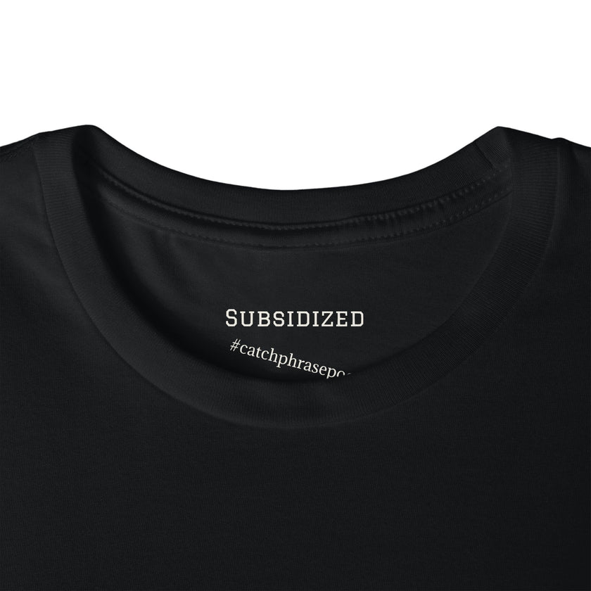 ART Subsidized Graphic T-Shirt — Retro Collegiate Lettering Tee