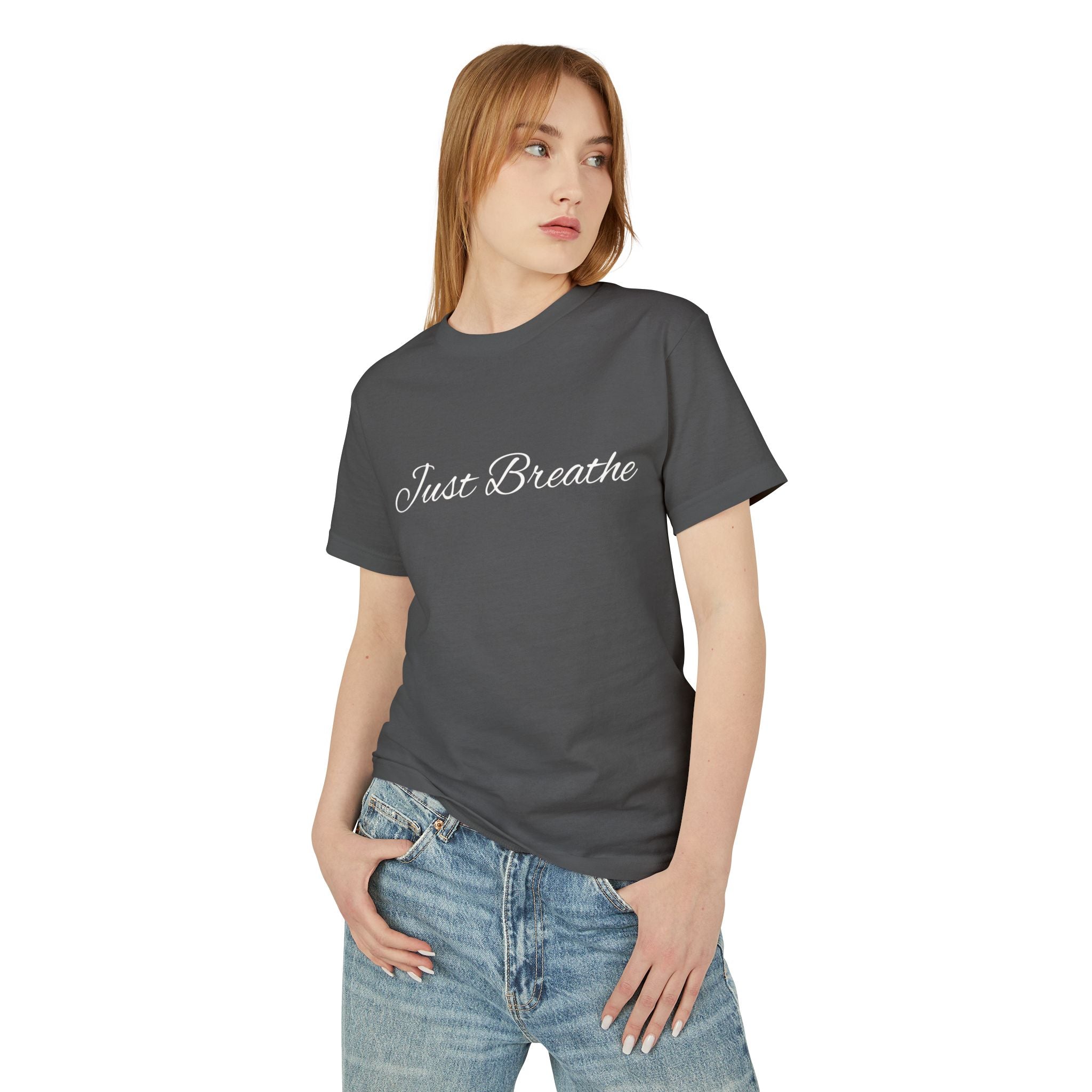 Just Breathe Garment-Dyed Heavyweight Cotton Tee