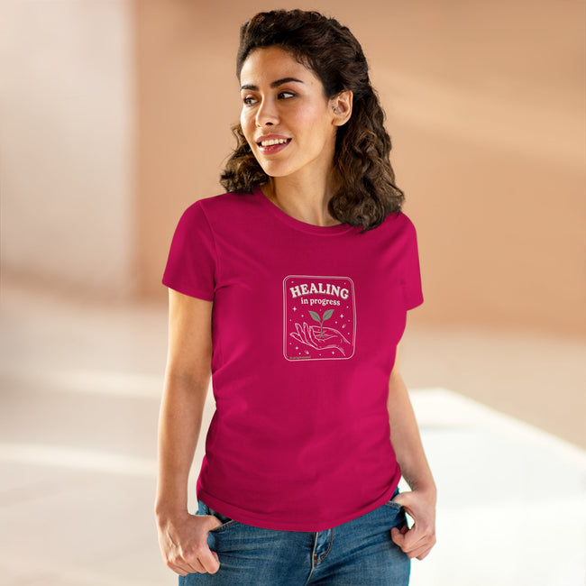 Healing in Progress T‑Shirt — Women’s Spiritual Self‑Care Tee