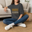 Graceful Degradation T-Shirt — Vintage Gold Gothic Graphic Tee