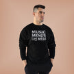 Music Mends The Mess Crewneck Sweatshirt | Premium Urban Fleece Pullover