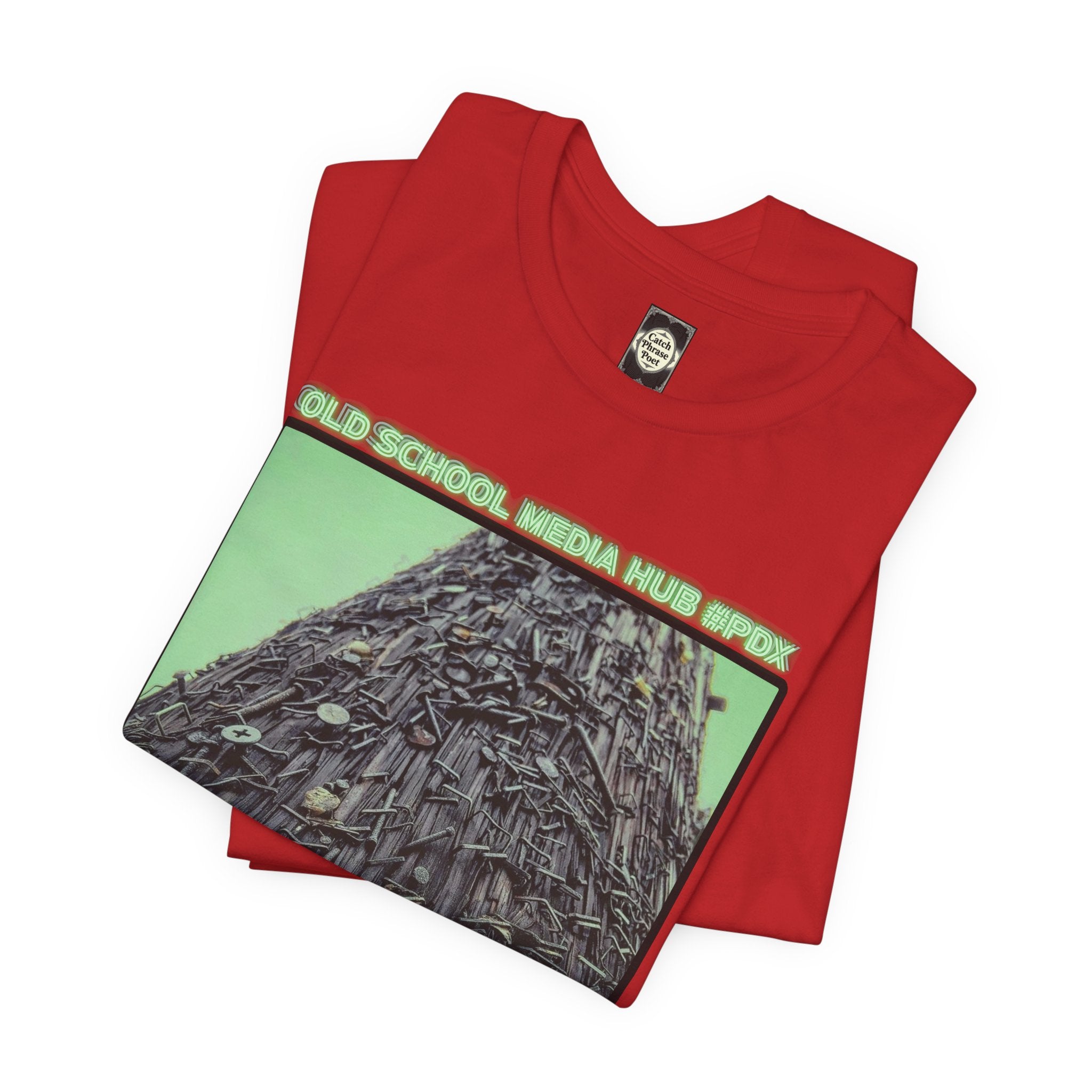 Vintage Media Pile T-Shirt — 