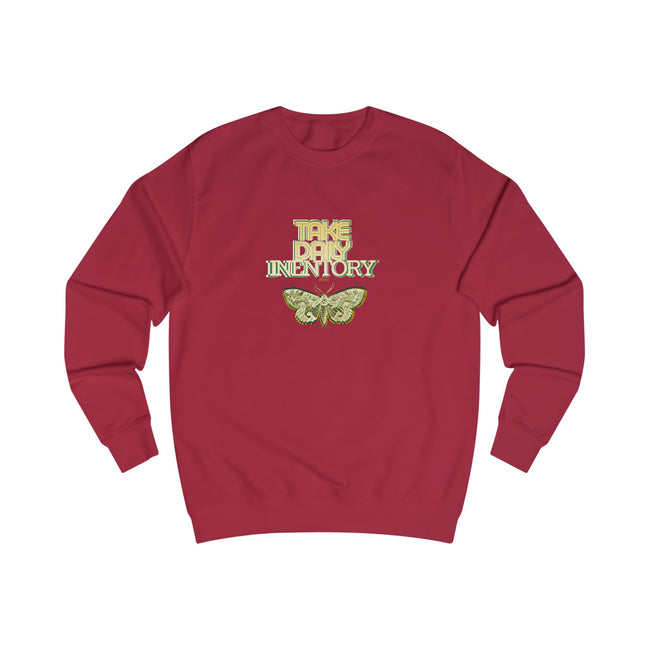 take daily inventory- text design Sweatshirt | 404 BC, internal discussions, reflection