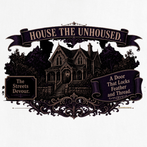 House the Unhoused Statement Tee — Homeless Advocacy Graphic Shirt