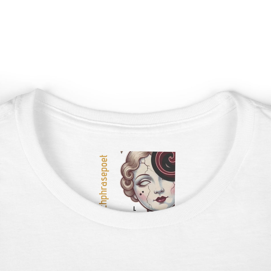 Purse Strings Graphic Tee — Vintage Floral Wallet & Coin Design