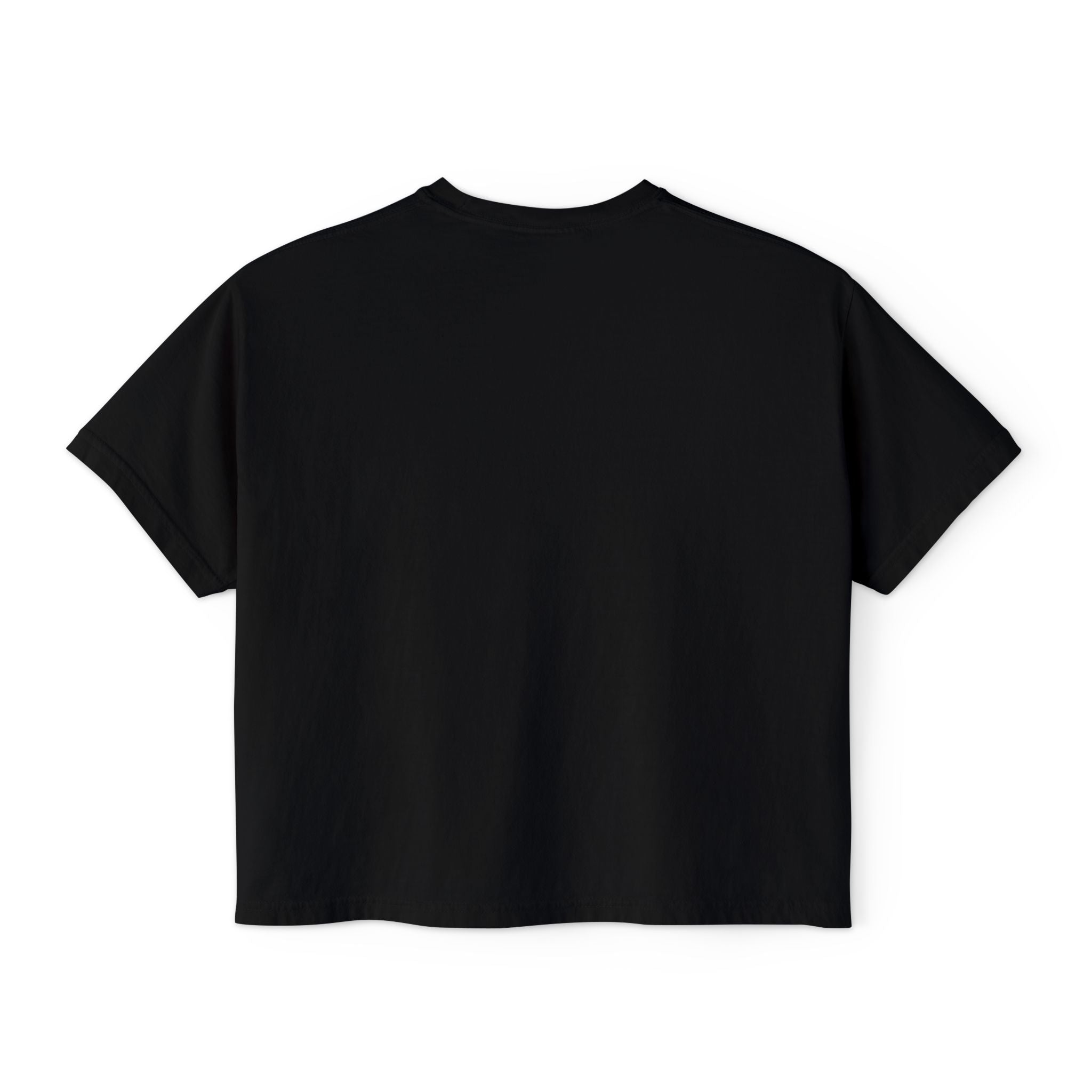 Self Influencer Boxy Tee – Women’s Casual Crop Graphic Shirt
