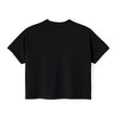 Self Influencer Boxy Tee – Women’s Casual Crop Graphic Shirt