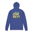 Oneness Hoodie Long Sleeve Tee — Global Unity Flag Design