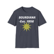 Retro Bourdiana Est. 1956 T-Shirt: Unisex Softstyle Tee