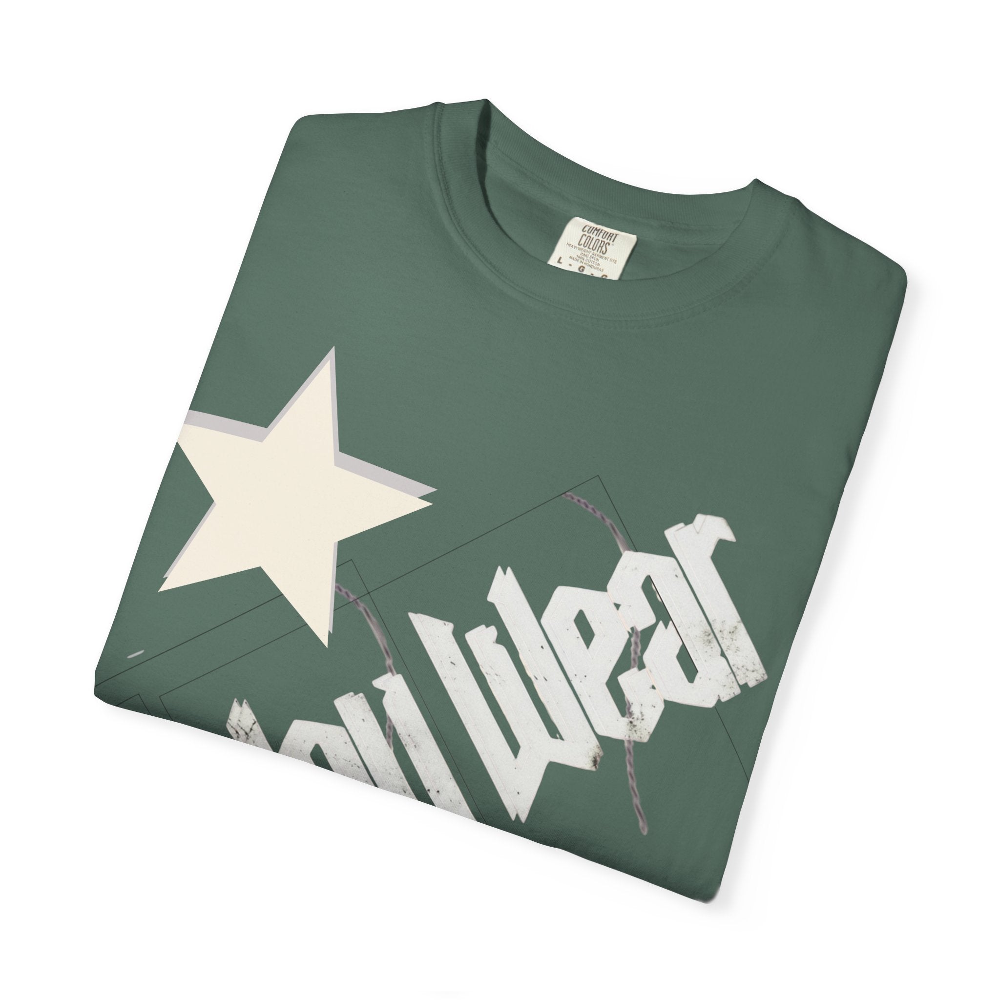 All You Wear! Vintage 'Live, Lose, Gain' Star T-Shirt — Yarn Ball Typography