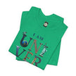 I Am Universal Graphic Tee — Inspirational Travel Landmark Design