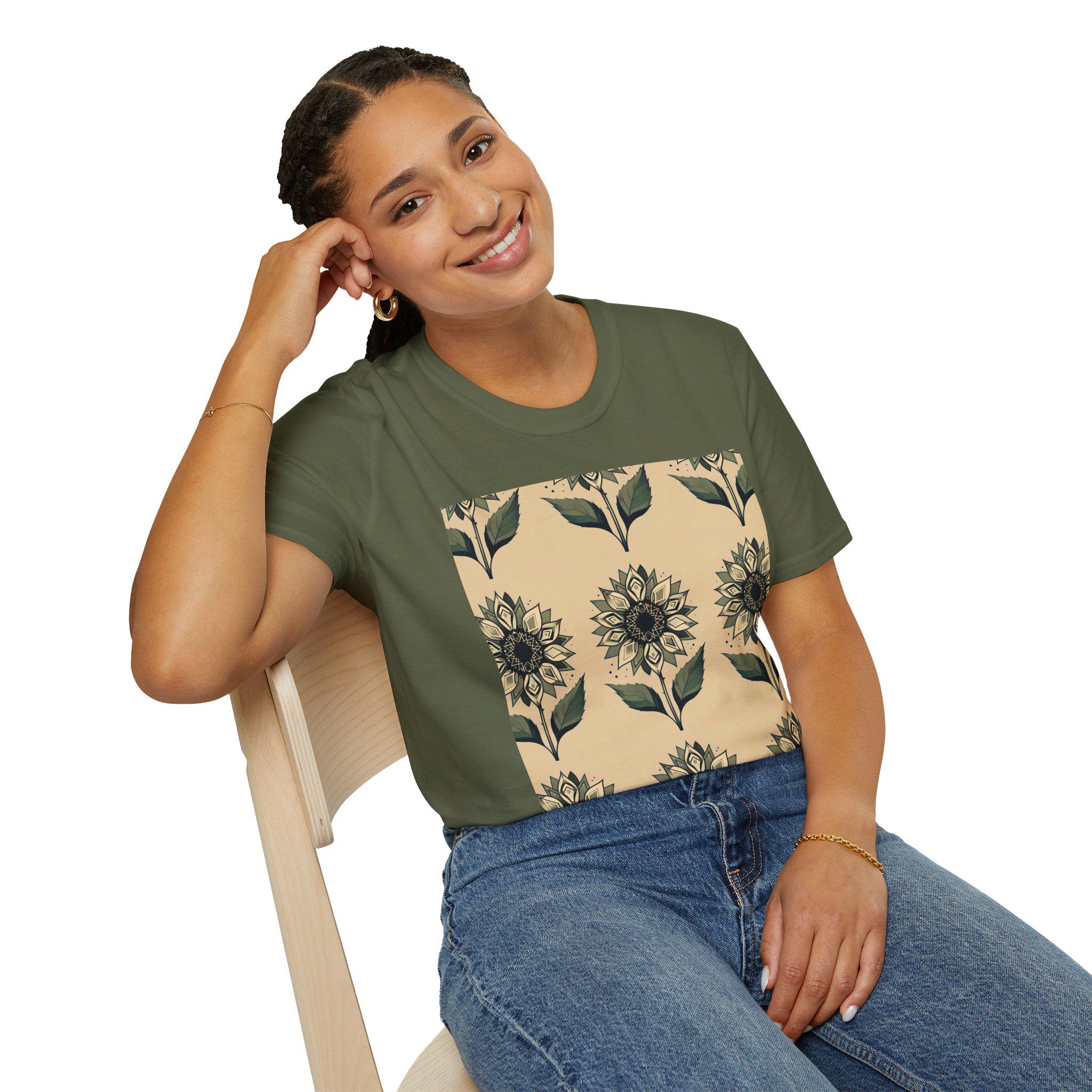 Floral Sunflower T-Shirt