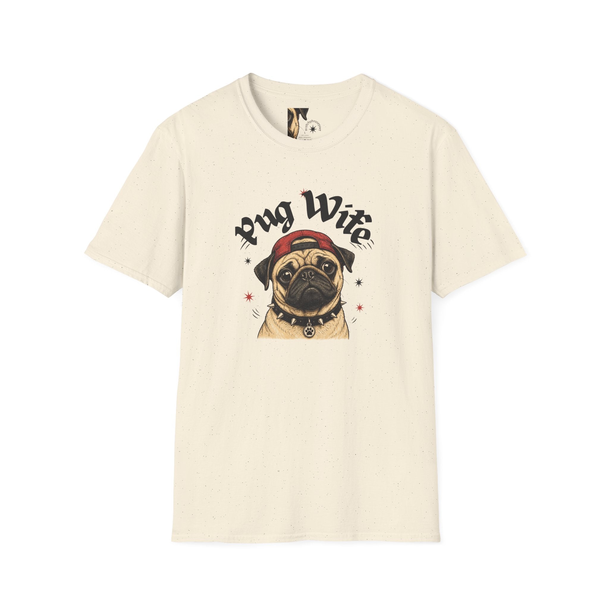 Pug Wife T-Shirt – Cute Pug Graphic Tee for Dog Lovers