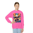 Skateboarding Panda Youth Sweatshirt: Colorful Kids Crewneck
